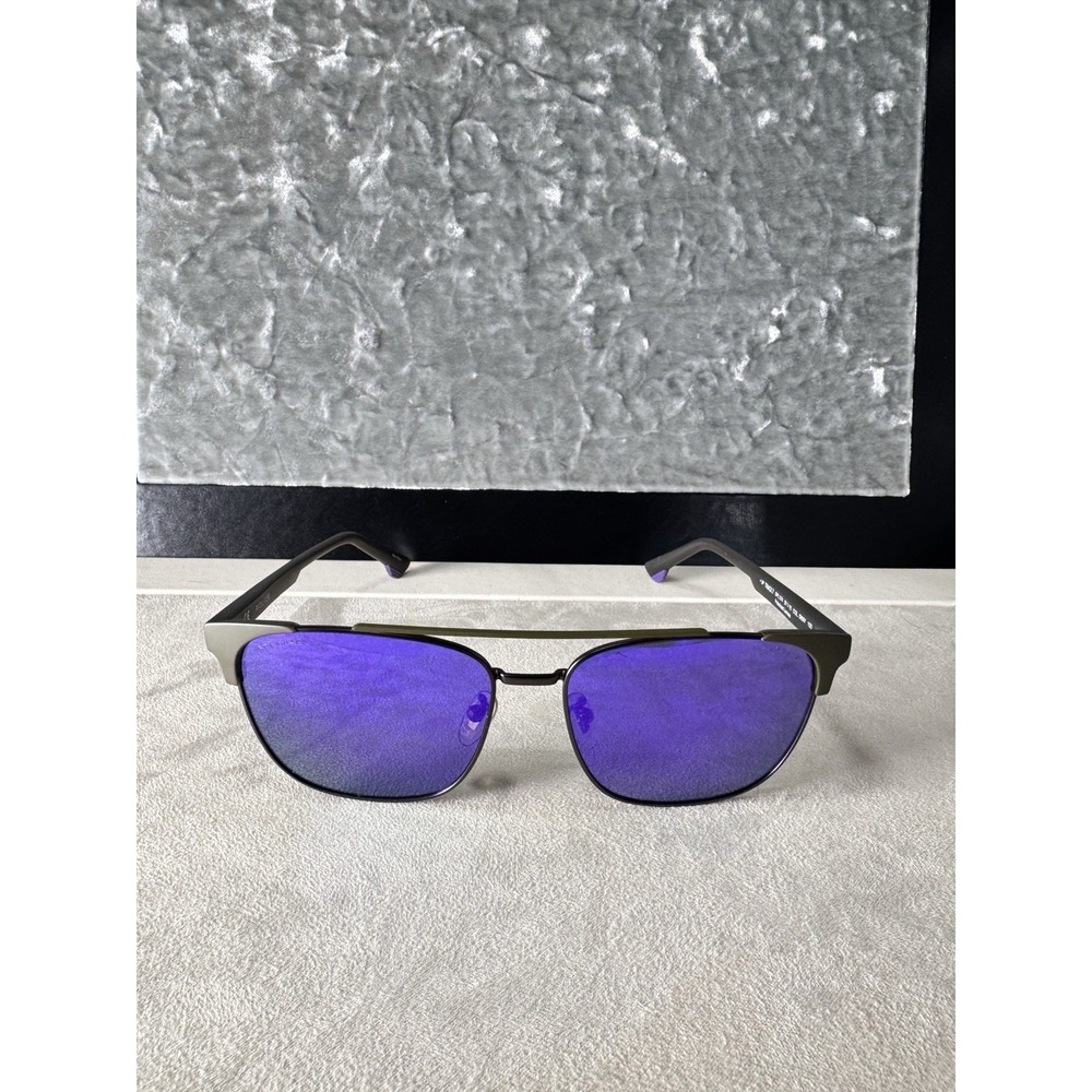 Police Men's Sunglasses SPL574 Track 7 Gray Metal 57-15-150 Standard Polarized M